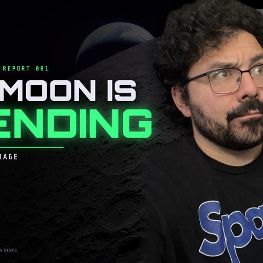 A Falcon 9 Upper Stage Hit the Moon | The Crater, Artemis III, and NASA's Roman