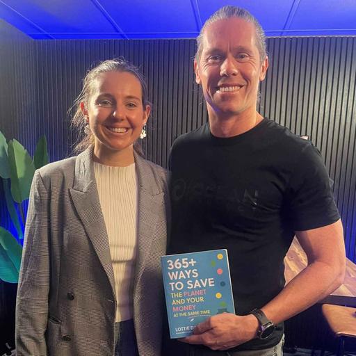 Lottie Dalziel with 365+ Ways to Save the Planet & Your Money at the Same Time