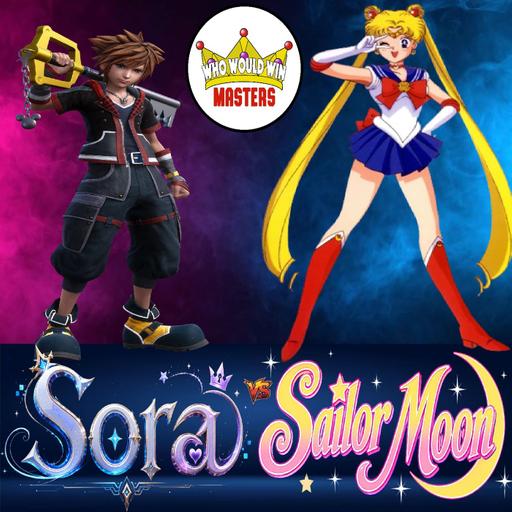 Sora (Kingdom Hearts) vs Sailor Moon