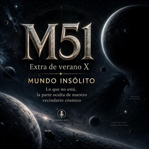 M51 Extra Verano X MUNDO INSOLITO Lo que no está, la parte oculta de nuestro vecindario cósmico.
