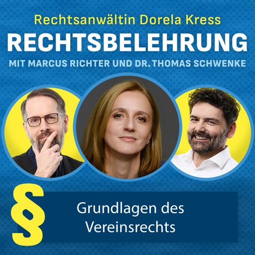 Grundlagen des Vereinsrechts – Rechtsbelehrung 151