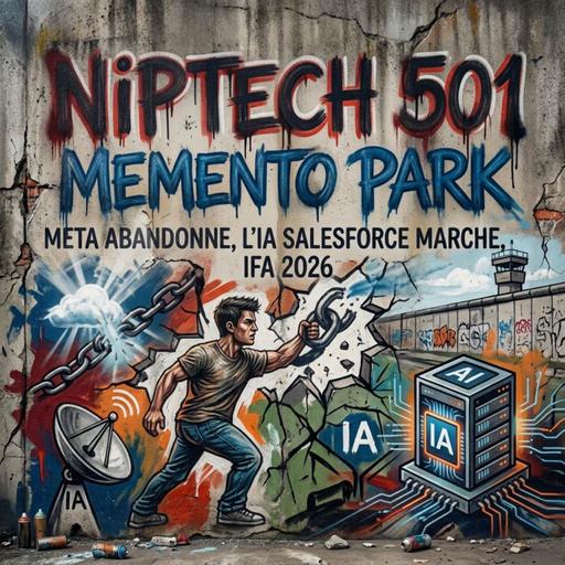 501 - Memento Park - Meta abandonne, l'IA Salesforce marche, IFA 2026