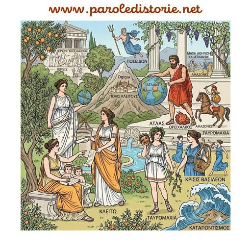 Atlantide: nascita e destino. Mitologia