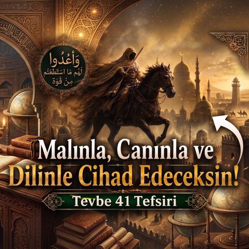 Malınla, canınla ve dilinle cihad edeceksin! - Tevbe 41 tefsiri / Kerem Önder