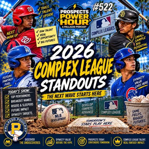 Prospects Power Hour: Complex League Standouts | September 7th, 2026