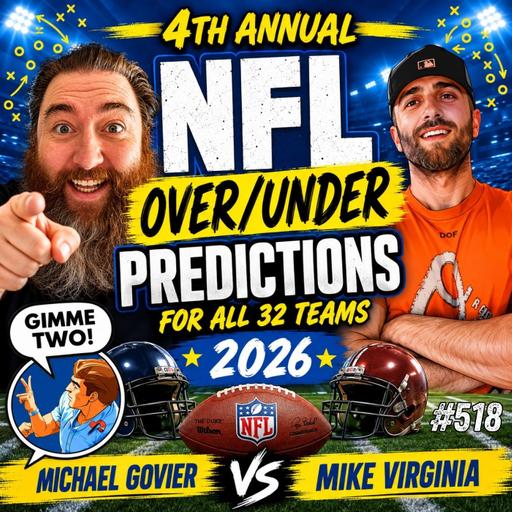4th Annual NFL Over/Under Picks | August 14th, 2026