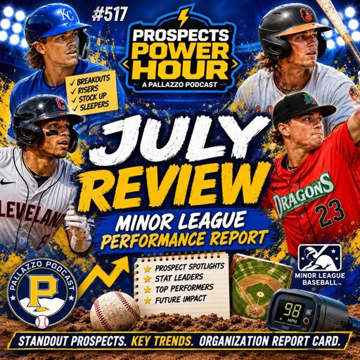 Prospects Power Hour: July Minor Leagues Performance Review | August 10th, 2026