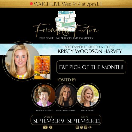 Friends & Fiction celebrates the launch of Falling for Peachtree Bluff by Kristy Woodson Harvey