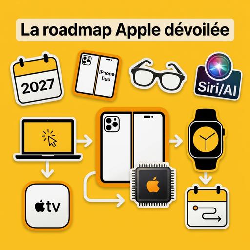 Le calendrier des 16 prochains produits Apple
