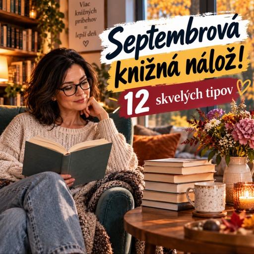 Septembrová knižná nálož. 12 fantastických tipov na čítanie