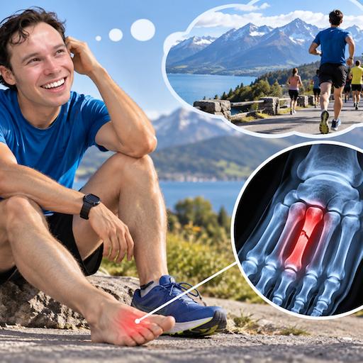Stress Fracture 5 Weeks Before a Half Marathon: What Should a Runner Do?