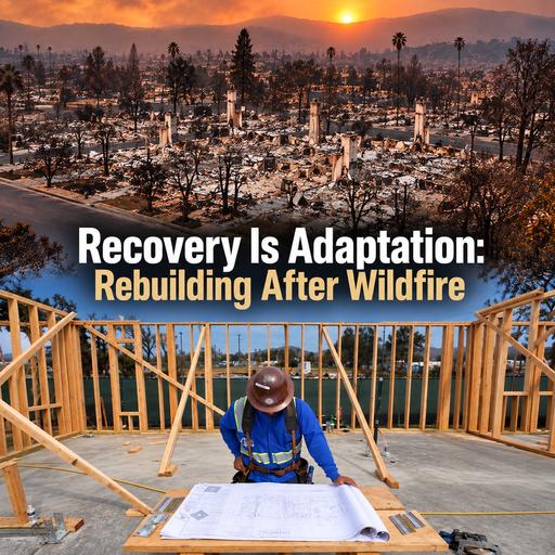 Recovery Is Adaptation: Rebuilding After Wildfire