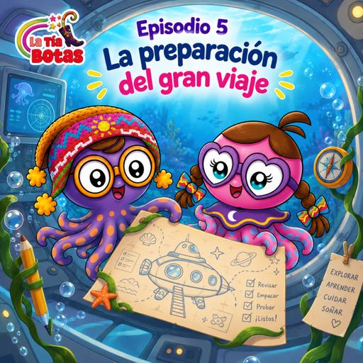 Cuento infantil: Las aventuras de Inti y Killa-T 27-Epi 5- La preparación del gran viaje