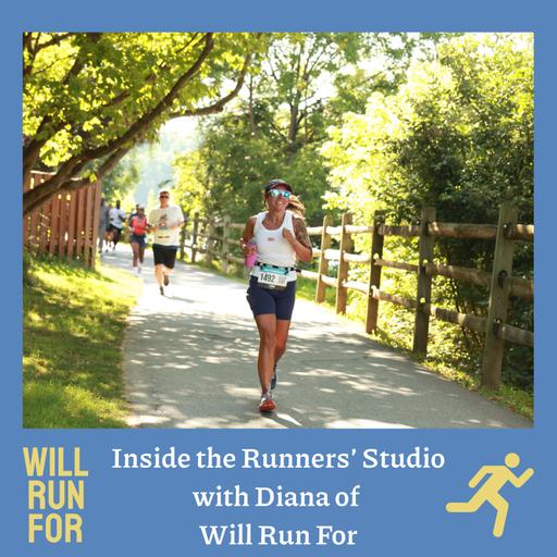 Inside the Runners Studio with Diana of WIll Run For