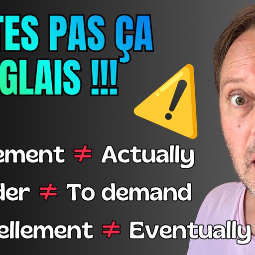 5 English Words French Speakers ALWAYS Get Wrong ⚠️