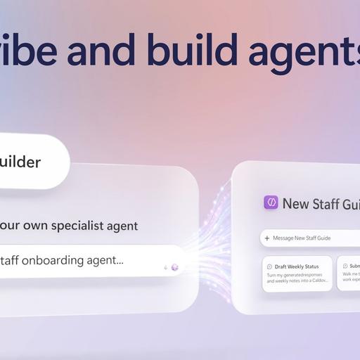 Create agents fast with Agent Builder in Copilot