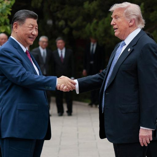 US-China AI Race to Take Center Stage at Trump-Xi Meeting