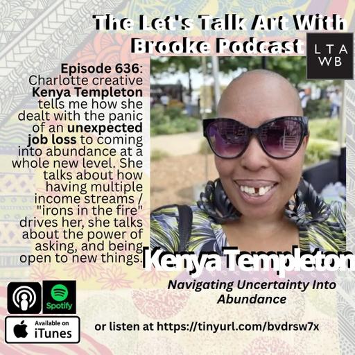 Check out my INSPIRING chat with Charlotte Creative, Kenya Templeton
