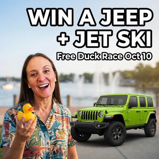 Jeep Giveaway Leaves the Duck Race in 2026