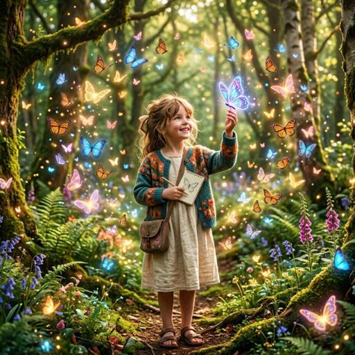 798. El bosque de Mariposas (Infantil)