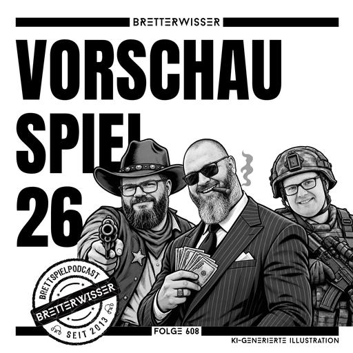BW608 - VorSpiel: Vorschau auf die Spiel26 - Die Bretterwisser