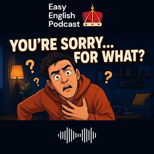 Sorry, Not Sorry - Why We Say Sorry Too Much | Easy English Podcast