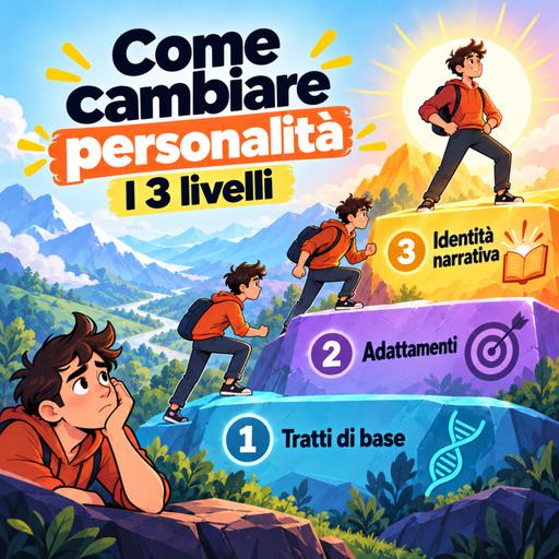 656- I 3 livelli della tua personalità (e come cambiarla)