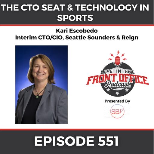 The CTO Seat and Technology in Sports with Kari Escobedo, Interim CTO/CIO