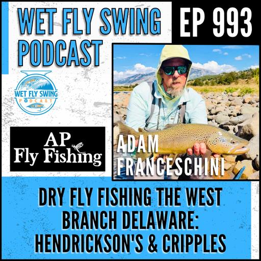 993 | Dry Fly Fishing the West Branch Delaware with Adam Franceschini: Hendrickson's, Cripples, and More