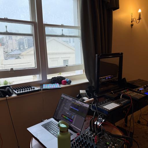Outside the window of the Royal Victoria Hotel in St. Leonards-on-Sea, UK – by Jazmine Green