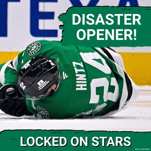 DISASTER: Dallas Stars Shutout by Blues 4-0 in Opener - Roope Hintz Injury Scare and ISSUES Revealed