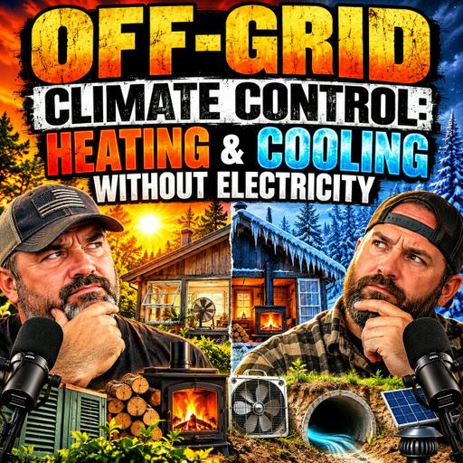 Off-Grid Climate Control: Heating & Cooling Without Electricity