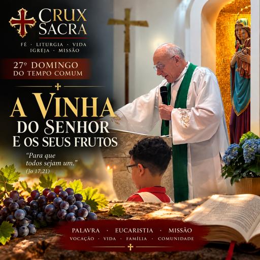 04 de outubro de 2026 | 27. Domingo Comum | 18h