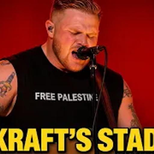 Country Star Zach Bryan Wore "Free Palestine" at Robert Kraft's Stadium.