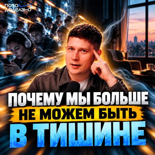 Почему мы больше не можем быть в тишине? | Потом доделаю
