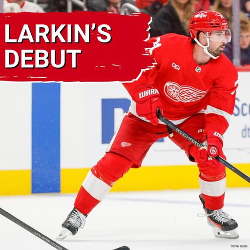 LARKIN'S DEBUT: Dylan Larkin makes immediate impact in season debut as Red Wings secure first win of season