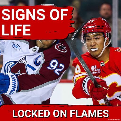 SILVER LININGS: The Flames show some fight in loss vs. the Avalanche