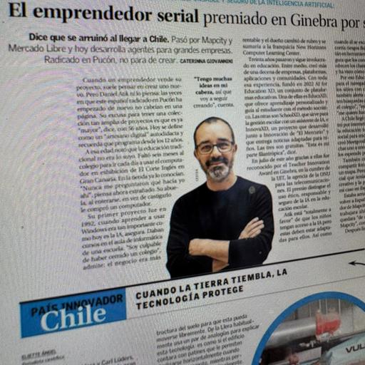 Agradecido: un artículo en El Mercurio y el camino de mi carrera