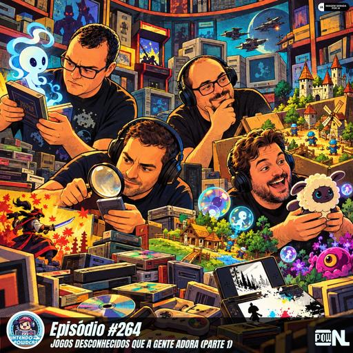 Nintendo POWdcast #264 – jogos desconhecidos que a gente adora (parte 1)