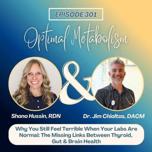 Episode 301- Why You Still Feel Terrible When Your Labs Are Normal: The Missing Links Between Thyroid, Gut & Brain Health with Jim Chialtas