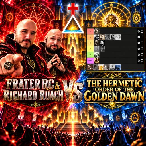 Richard Ruach and Frater RC - RANK Historical Members of the Hermetic Golden Dawn
