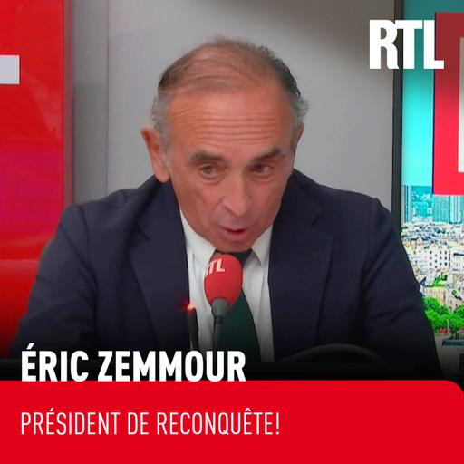 "Il n'entrera pas à Matignon, c'est fini" : sur RTL, Éric Zemmour assure que "Jordan Bardella est en voie de marginalisation au sein du RN"
