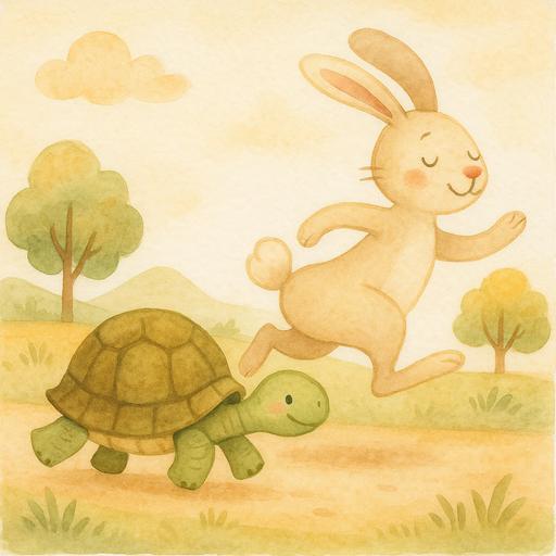 21. La liebre y la tortuga