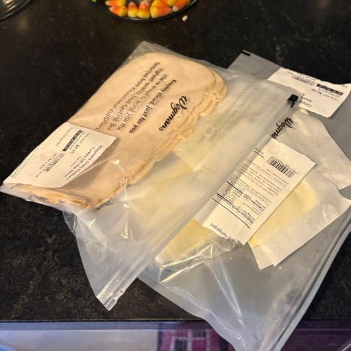 992. Wegman's Deli Meat and Cheese Left on the Counter for 10 Hours