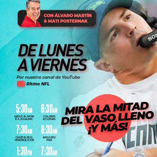Macdonald mira la mitad del vaso lleno ¡Y más! 🏈 NFL AL DÍA A:M #28 | Álvaro Martín | Mié 14.oct.26