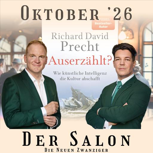 Richard David Precht und die große Auserzählung | Smalltalk vor dem Salon