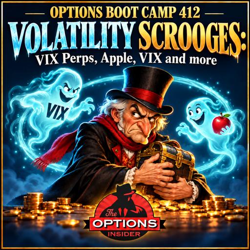 Options Boot Camp 412: Volatility Scrooges: VIX Perps, Apple, VIX and more