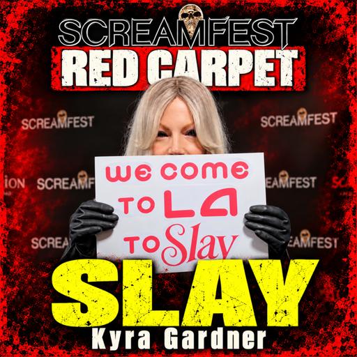 SLAY Screamfest red carpet interview | Kyra Gardner writer and director | Without Your Head