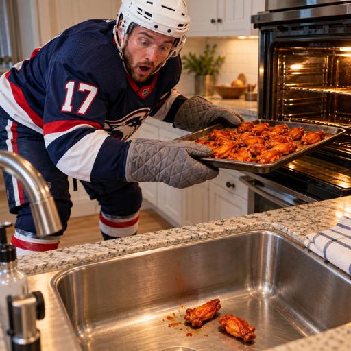 994. Reheated Buffalo Wings That Fell Into a Clean Sink