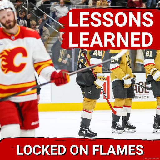 TAKE NOTES: The Flames get SCHOOLED by the Golden Knights